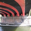Underneath Soar Lane canal bridge, Soar Lane, Leicester, 17 April 2004