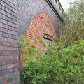 Bricked-up railway arch, Abbey Gate, Leicester, 17 April 2004