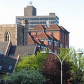 city centre rooftops, Waterloo Way, Leicester, 03 May 2004