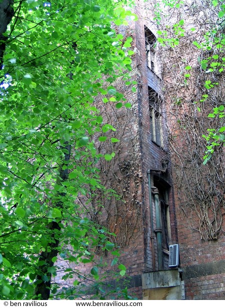Hidden windows: Rutland Street, Leicester, 22 May 2004