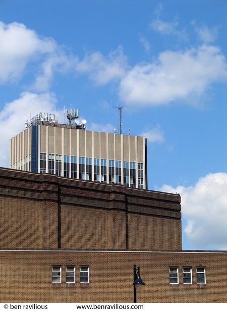 BT Cardinal House and rear of Odeon Cinema: Queen Street, Leicester, 22 May 2004