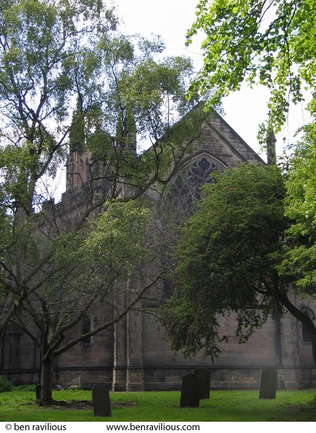 St Georges church: St Georges, Leicester, 22 May 2004