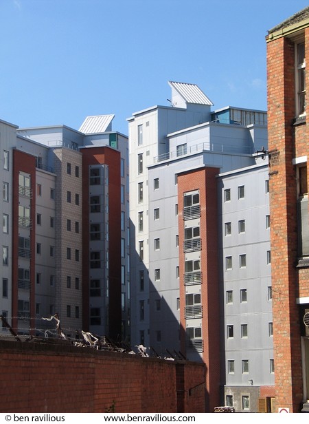 DMU student accommodation: The Newarke, Leicester, 23 May 2004