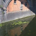 Bricked up railway arch, Western Boulevard, Leicester, 23 May 2004