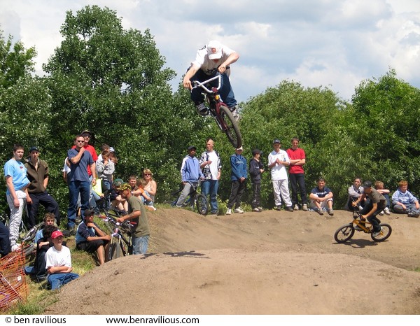 BMX competition: Rally Park, Leicester, 30 May 2004