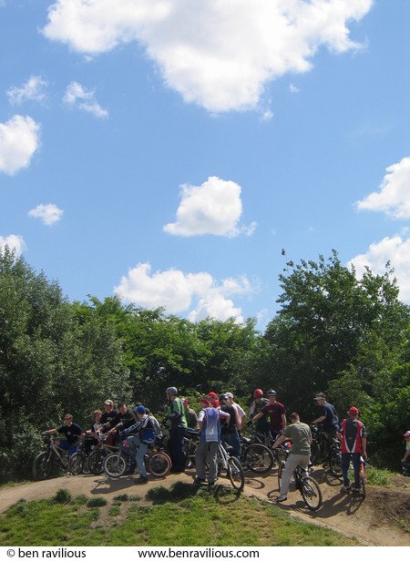 BMX competition: Rally Park, Leicester, 30 May 2004
