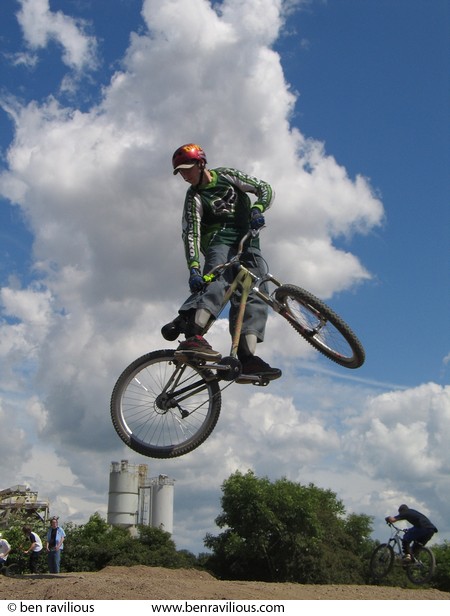 BMX competition: Rally Park, Leicester, 30 May 2004