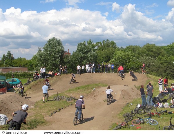 BMX competition: Rally Park, Leicester, 30 May 2004