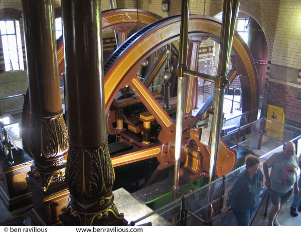 Beam engines at Abbey Pumping Station: Corporation Road, Leicester, 27 June 2004