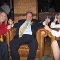 Lord Chris Rennard celebrates a by-election win, Granby Street, Leicester, 16 July 2004