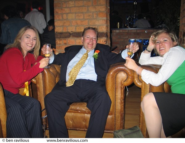 Lord Chris Rennard celebrates a by-election win: Granby Street, Leicester, 16 July 2004