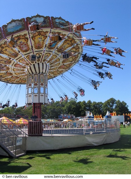 Carousel at Leicester Caribbean Carnival: Victoria Park, Leicester, 07 August 2004