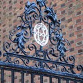 Gate of Belgrave House, Church Road, Belgrave, Leicester, 07 August 2004