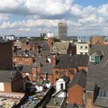 Cityscape, Calais Hill, Leicester, 21 August 2004