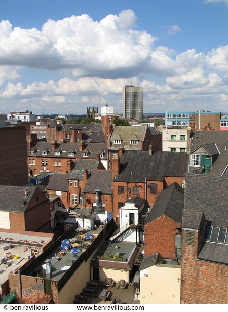 Cityscape: Calais Hill, Leicester, 21 August 2004