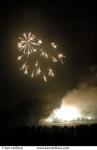 Fireworks: Abbey Park Fireworks 2004, Abbey Park, Leicester, 06 November 2004