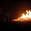 Embers of bonfire, Abbey Park Fireworks 2004, Abbey Park, Leicester, 06 November 2004