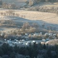 Frosty Caravan Park, Braemar, Cairngorms, Scotland, 31 December 2004