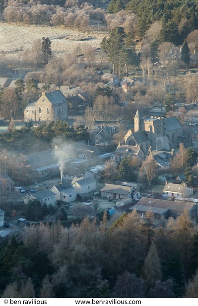 Frosty Morning: Braemar, Cairngorms, Scotland, 31 December 2004