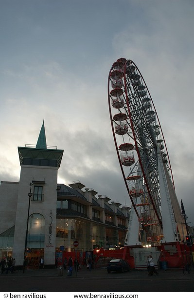 Big wheel: Humberstone Gate, Leicester, 06 January 2005