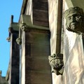 Gargoyles on St Georges Church, St Georges, Leicester, 23 January 2005