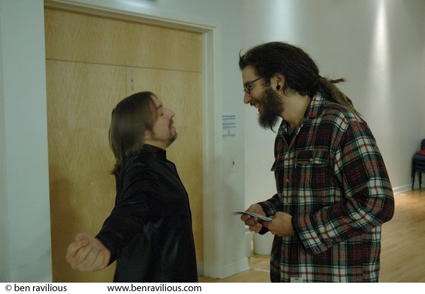 Rick & Demitri: de Montfort University, Leicester, 25 February 2005