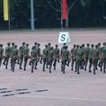 Marching platoon, Pulau Tekong, Singapore, 07 June 2005