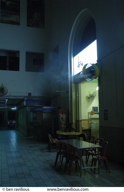 Malaysian railway station caf�: Keppel Road, Singapore, 11 June 2005