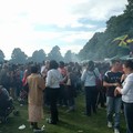 Caribbean carnival party on the park, Victoria Park, Leicester, 06 August 2005