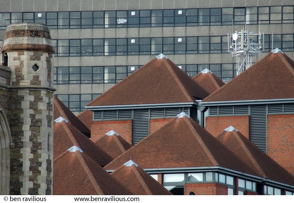 Office blocks: London Road, Leicester, 06 August 2005