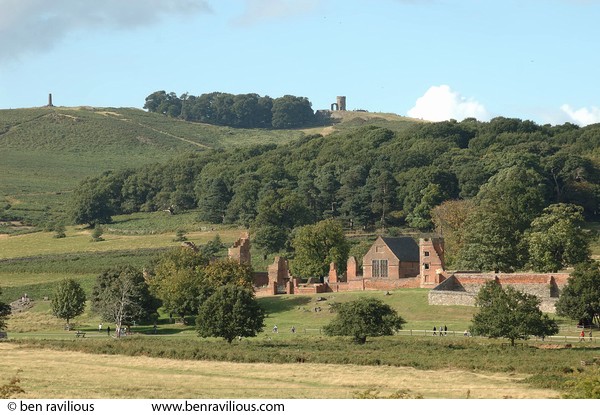 Bradgate House and Old John: Bradgate Park, Leicestershire, 25 September 2005