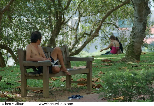 Kaypoh man: Fort Canning, Singapore, 16 December 2005