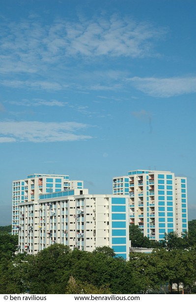 HDB Apartment blocks: Bukit Batok, Singapore, 19 December 2005