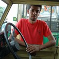 Sunil the Landrover man, Johor, Malaysia, 20 December 2005
