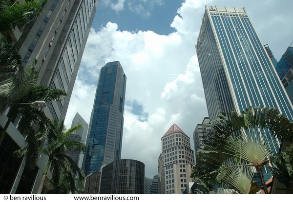 Central business district: Cecil Street, Singapore, 31 December 2005