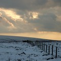 Snowy hill side, High Peak, Derbyshire, 06 March 2006
