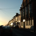 Sunset street scene, Hartington Road, Leicester, 03 April 2006