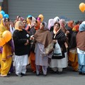 Women waiting for Vaisakhi procession, Holy Bones, Leicester, 09 April 2006