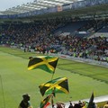 Jamaica vs Ghana football match, Walkers Stadium, Leicester, 29 May 2006