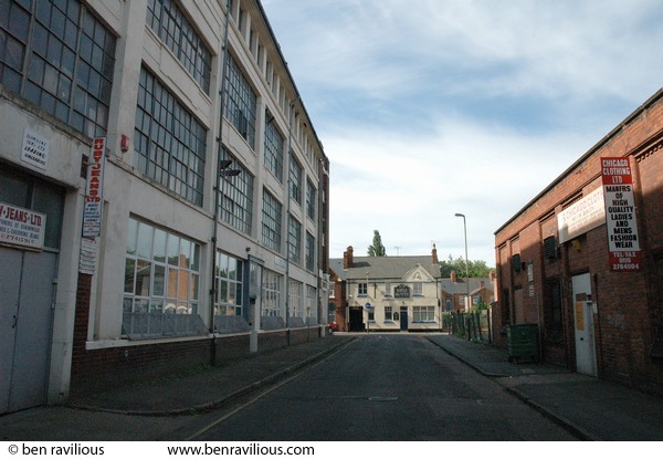 Deserted street: London Street, Spinney Hills, Leicester, 04 June 2006