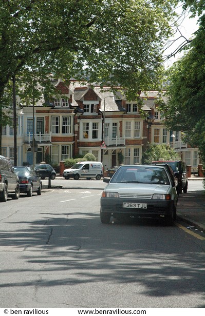 Street scene: Shelbourne Street, Spinney Hills, Leicester, 04 June 2006