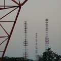 Communication towers, Bukit Timah from Bukit Batok, Singapore, 27 June 2006