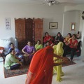 Dancing at an hindu oil ceremony, Bukit Batok, Singapore, 30 June 2006