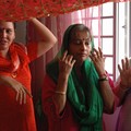 Women at a hindu oil ceremony, Bukit Batok, Singapore, 30 June 2006