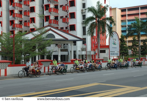 Rickshaws: Selegie Road, Singapore, 30 June 2006