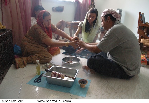 Bangle ceremony: Bukit Batok, Singapore, 02 July 2006
