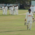 Wicket, Imams vs Christian Clerics cricket match, Leicestershire Country Cricket Ground, Grace Road, Leicester, 11 September 2006