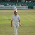 Tim Stevens, Bishop of Leicester fielding, Imams vs Christian Clerics cricket match, Leicestershire Country Cricket Ground, Grace Road, Leicester, 11 September 2006
