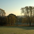 Park at dawn, Spinney Hill Park, Leicester, 04 November 2006