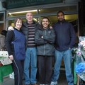Johnson's Greengrocers - the team, East Park Road, Spinney Hills, Leicester, 04 November 2006